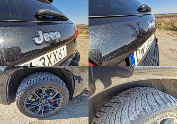 Jeep Grand Cherokee cena 148900 przebieg: 186000, rok produkcji 2014 z Wrocław małe 781
